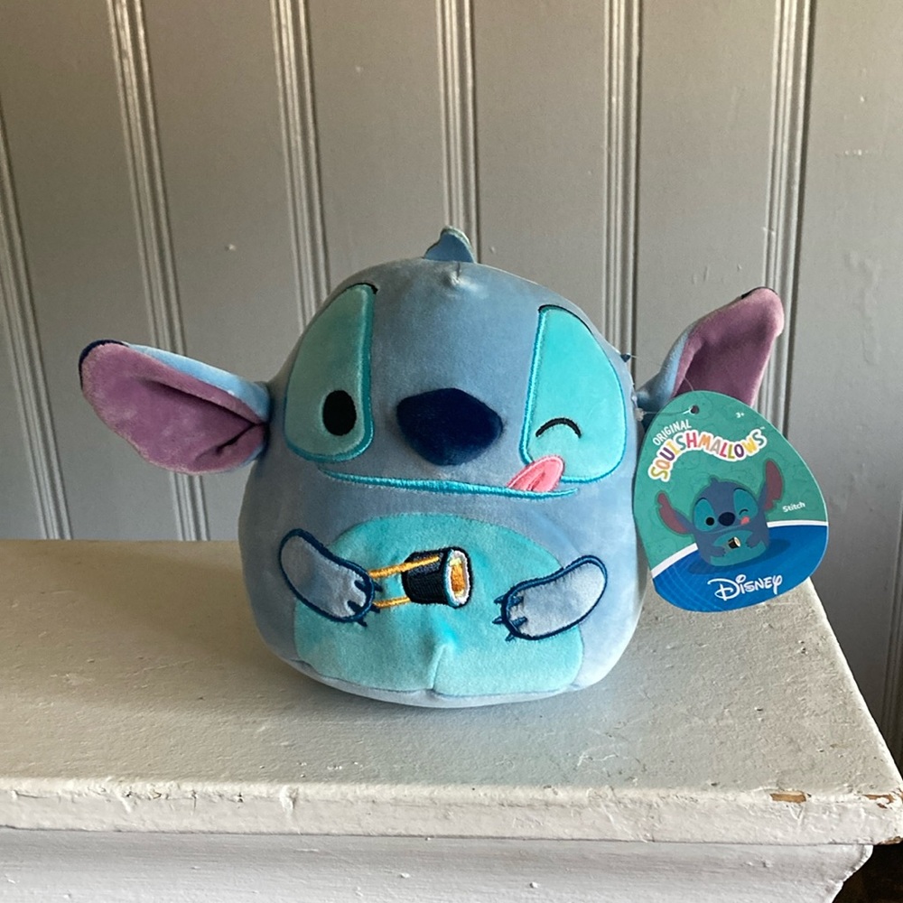 SOLD 🚨Brand NWT- 6.5”- Disney- Stitch w/ Sushi- 🍣 Original- Squishmallows - Picture 3 of 17